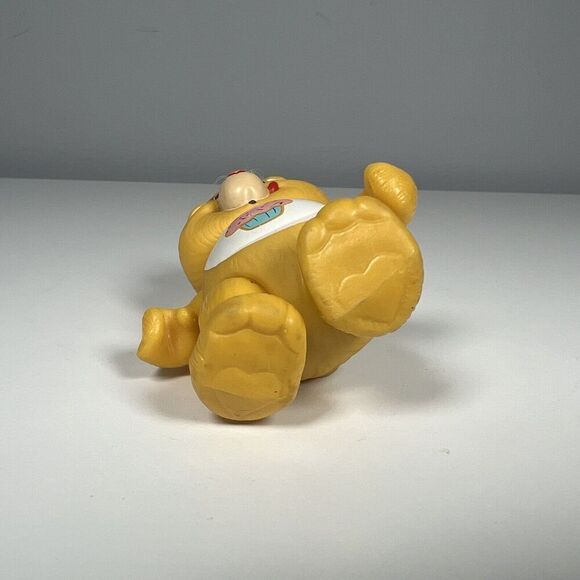 Vintage Care Bears 3” Poseable Figure Birthday Bear 1983 Kenner Cupcake Cake - Picture 5 of 7